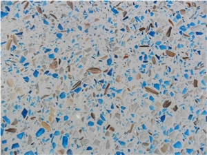 Artificial Stone Slabs & Tiles Colorful Glass Slab
