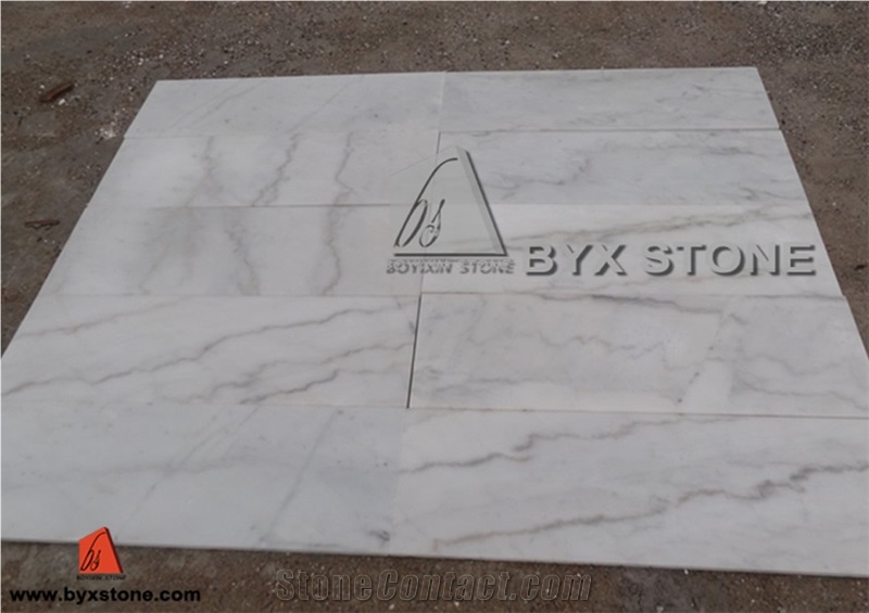 China Carrara White Marble Tiles & Slabs for Floor and Wall
