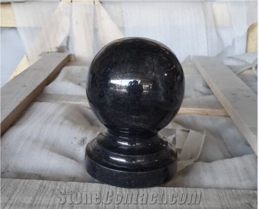 Fengzhen Black Granite Sphere Ball, Graveyard Products