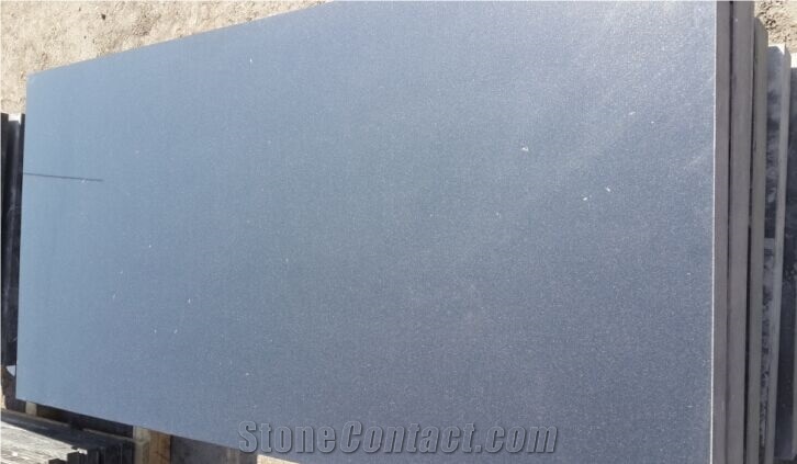 Shanxi Black Granite Tiles & Slabs with Goldern Spots Gravestone