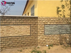 Beige Sandstone Walling,Beige Sandstone Wall Tiles