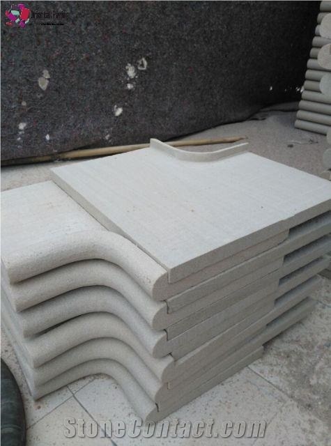 Mint Sandstone Pool Coping, Yellow Sandstone Swimming Pool Coping