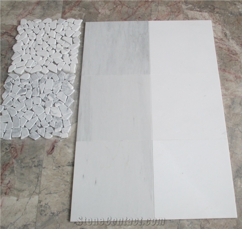 Thassos White Marble Tiles & Slabs
