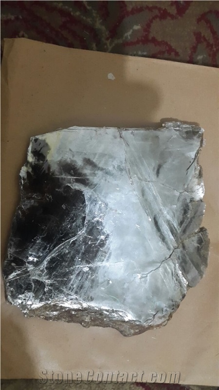 Muscovite (Potassium Mica) "H2kal3(Sio4)3", Grey Pakistan Stone Blocks