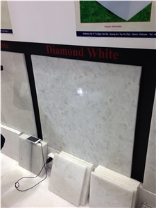 Diamond White Marble Slabs and Tiles