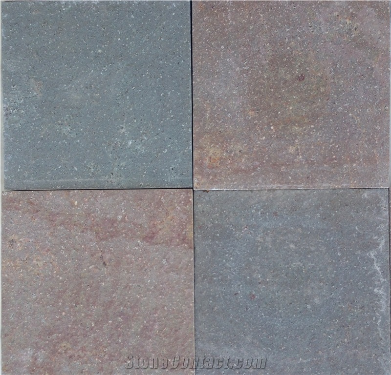 Porphyry Basalst Tiles & Slabs, Red Basalt India Tiles & Slabs