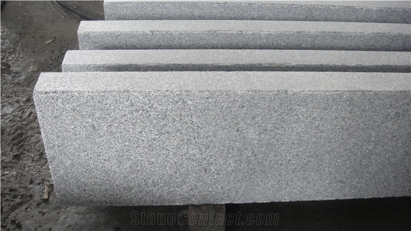 G654 Granite Kerbstones, China Black Granite Kerb Stone
