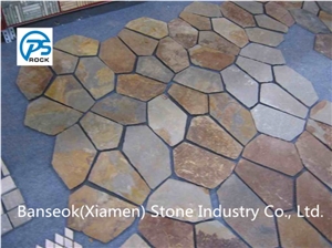 Cheap China Culture Stone ,Multicolor Culture Stone for Wall Paving ,Flagstone Paving
