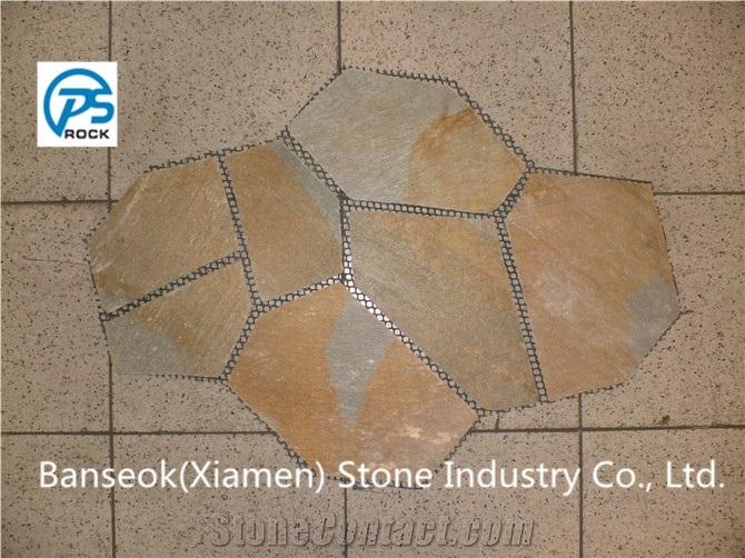 Cheap China Multicolor Culture Stone ,Flagstone Paving ,Floor Paving