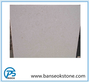 Limestone White Marble Tiles & Slabs , Beige Marble for Countertop