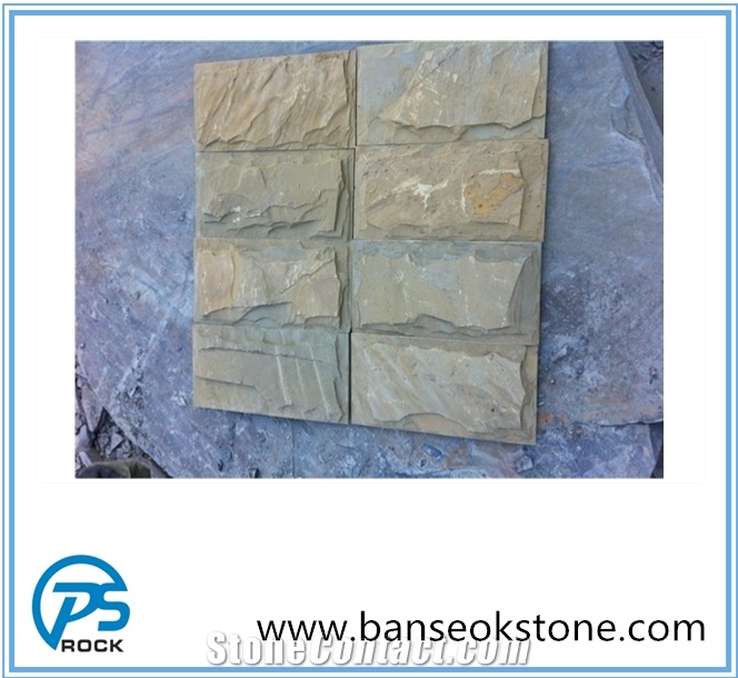 New Multicolor Culture Stone ,China Mushroom Stone,Sandstone Floor Paving