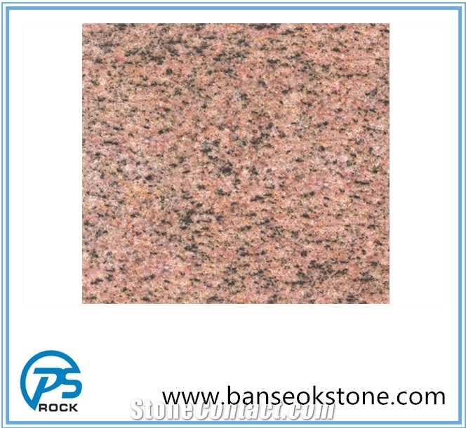 Pink Grain Chashan Granite Tiles & Slabs , New China Pink Granite