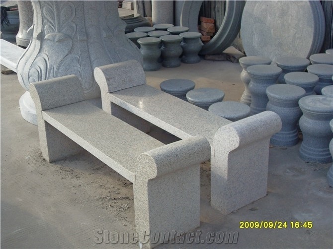 G603 Granite Stone Long Bench for Garden Decorative