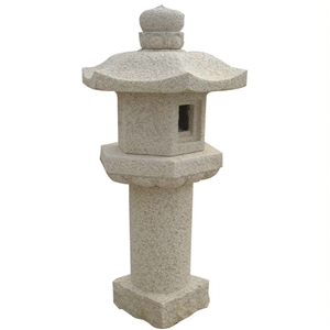 G682 Natural Stone Temple Decorative Lamps