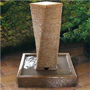 G682 Rust Stone Decorative Garden Fountains Exterior Fountains Water Features, G682 Granite Exterior Fountains