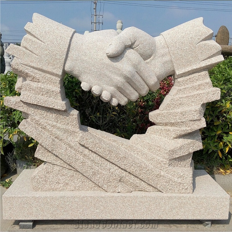 Granite Stone Hands Carving Sculptures Statues for Garden Landscaping Deco,G682 Granite