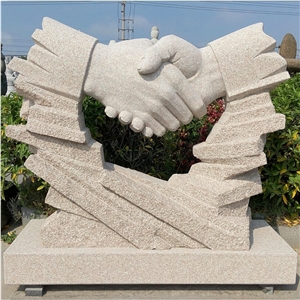 Granite Stone Hands Carving Sculptures Statues for Garden Landscaping Deco,G682 Granite