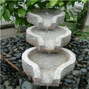 High Quality Grey Garden Exterior Water Fountains Water Features, G603 Grey Granite Water Features