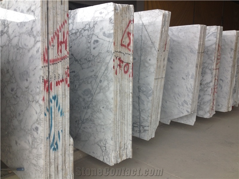 Arabescato Corchia Marble Blocks Polished Chinese Marble, Italy White Marble