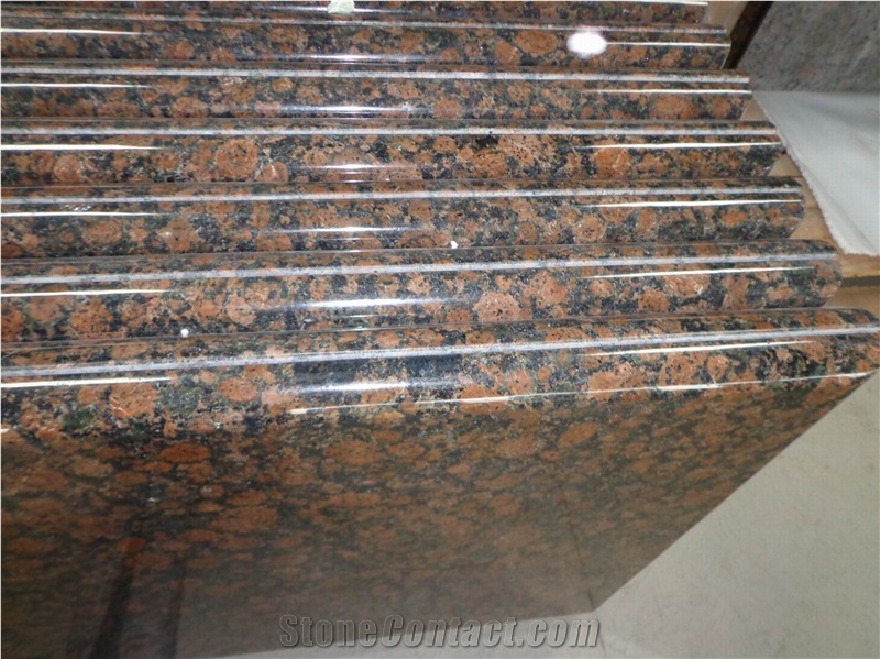 Baltic Brown Granite Countertops, Baltic Brown Granite Kitchen Countertops, Polished Brown Granite Bar Tops, Brown Work Tops