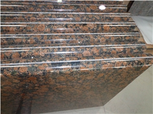 Baltic Brown Granite Countertops, Baltic Brown Granite Kitchen Countertops, Polished Brown Granite Bar Tops, Brown Work Tops