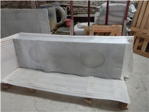 Bianco Carrara Marble /Vanitytop/Countertop