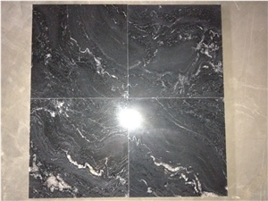 China Cosmic Granite Tiles & Slabs, China Black Granite Tiles & Slabs