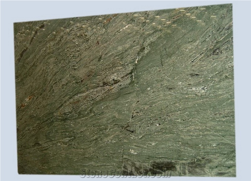 China Jade Green Granite Tiles & Slabs, China Green Granite Tiles & Slabs