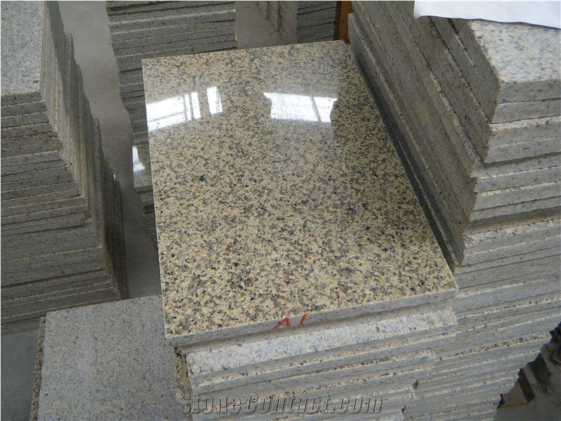 Chinese Karamori Gold Yellow Granite Slabs & Tiles, China Yellow Granite