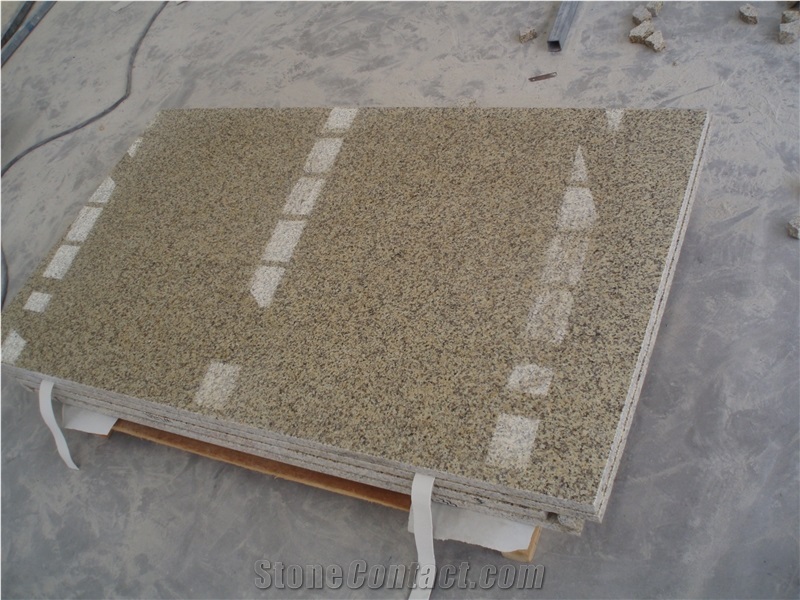 Chinese Mum Yellow G703 Mum Yellow, G703 Yellow Granite Tiles for Builing Projects