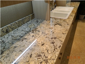 Golden Persa Granite Countertop, Golden Persa Granite Vanity Top