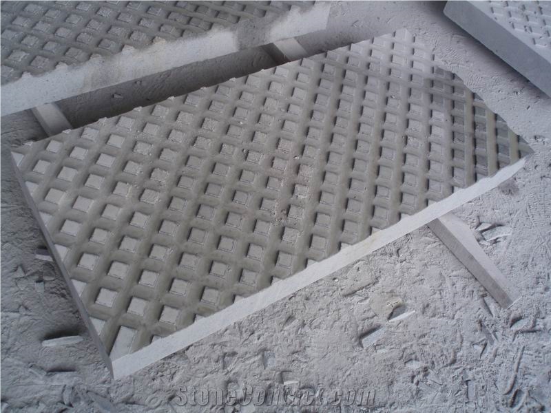 Grey G603 Granite Stripe Cube Stone Blind Stone Paving Pannels, Landscaping Design Slabs