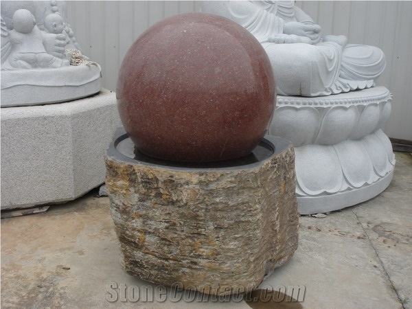 Natural Granite Stone Fountain