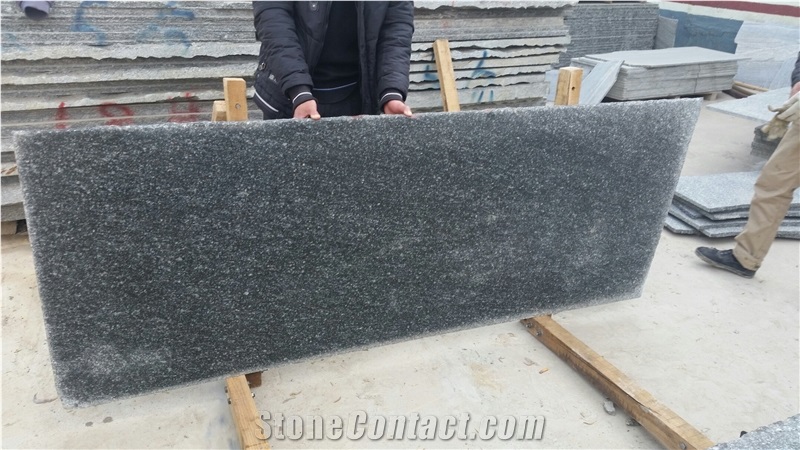 Night Snow Granite Slabs, Cut to Size Tile