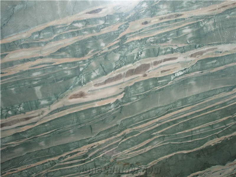 Nine Dragon Jade Marble Slabs & Tiles, China Green Marble