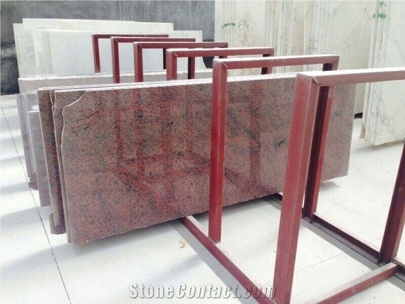 Oriantal Kenaf China Chinese Granite Flooring Paver Cover Tile & Slab, China Red Granite