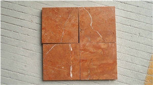 Rosa Alicante Marble Slabs, Red Alicante Marble Tiles, Red Marble Skirting