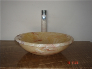 Sinks, Yellow Color Sinks Onyx Sinks & Basins