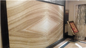 Xiamen China Chinese Wood Jade Onyx Slab Tile Paver Cover Flooring, Wooden Onyx
