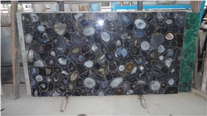 Xiamen Semiprecious Stone Gemstone Paver Cover Slab Tile Flooring