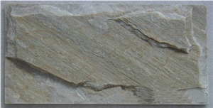 Chinese Grey Quartzite Mushroom Wall Cladding Stone