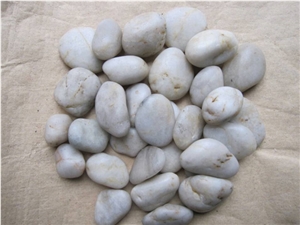 White Marble Pebble Stone,River Stone,Natural River Stone Pebbles