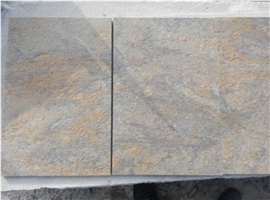 Hot Sale Natural Surface Rusty Quartzite Stone Slabs & Tiles for Exterior Flooring and Walling