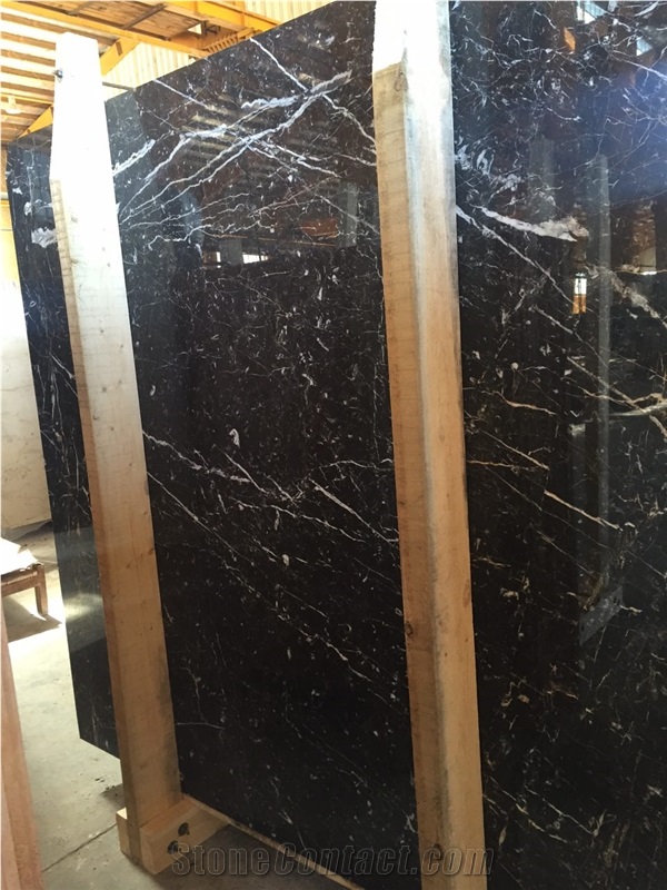 Black and Gold Marble Tiles & Slabs