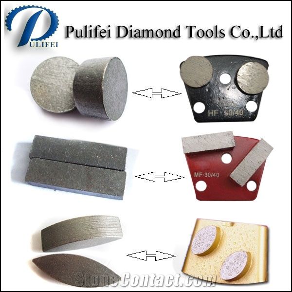 Diamond Grinding Tool Of Marble Granite Concrete Floor Grinding Segment for Stone Coarse/Fine Grinding