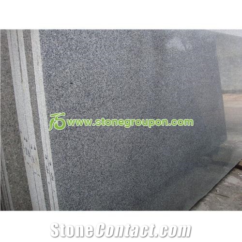 Silver Grey Granite G640 Polished Slabs, China Grey Granite
