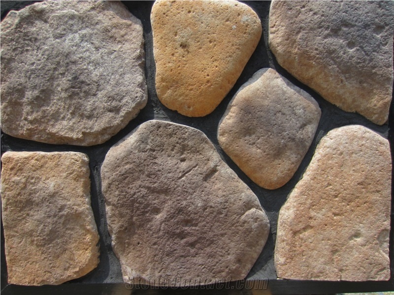 Cobble Stone, Multicolor Granite China Cube Stone & Pavers