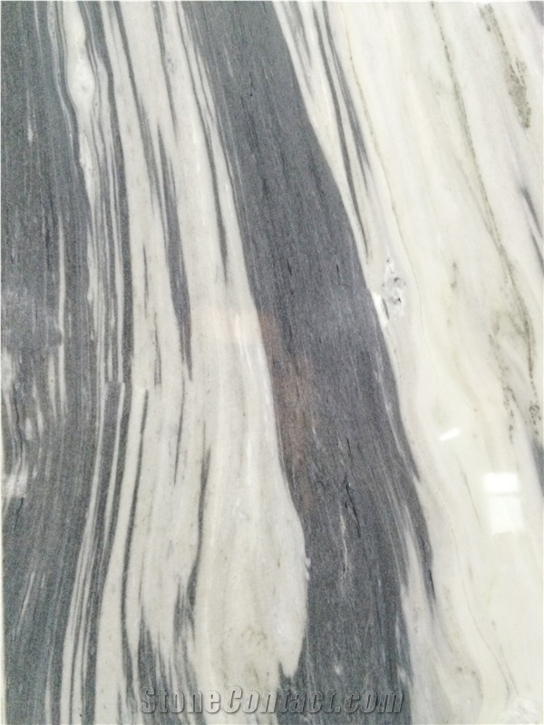 China Dark Ink Marble Tiles & Slabs, Crystal Ink Marble Glassy Wall Covering & Flooring