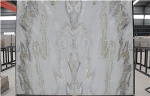 Own Quarry - China White Onicciato Marble 5# Tiles & Slabs for Wall Covering & Flooring, White Onicciato Marble Slabs