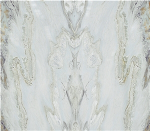 Own Quarry - China White Onicciato Marble 5# Tiles & Slabs for Wall Covering & Flooring, White Onicciato Marble Slabs